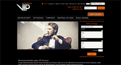 Desktop Screenshot of montrealvip.com